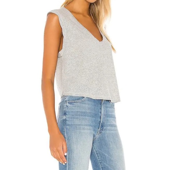 We The Free | Dreamy Tank Top Size XL Gray Sleeveless Free People - Picture 2 of 7
